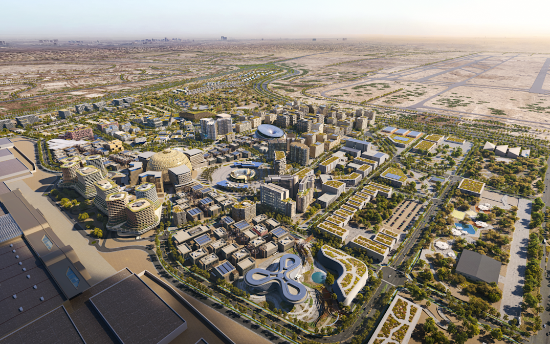 Master plan aerial view