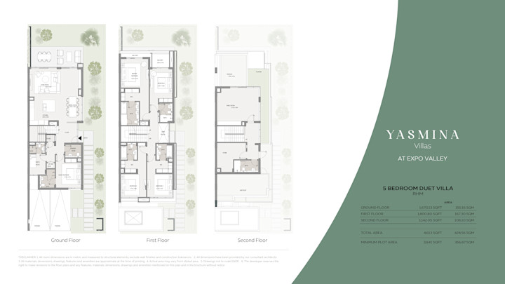Yasmina Villas Floor Plans 4