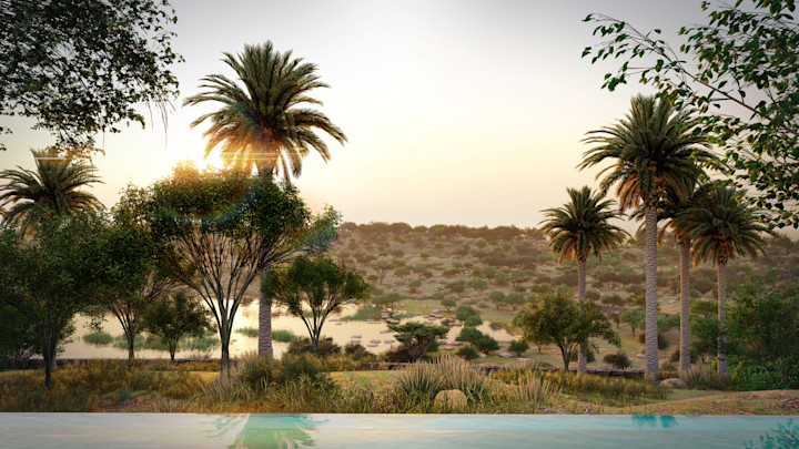 منظر طبيعي - مها فيلاز