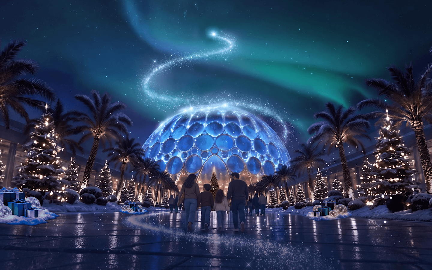 Winter City & Disney+ Presents Once upon a holiday…