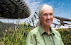 Dr. Jane Goodall outside Terra