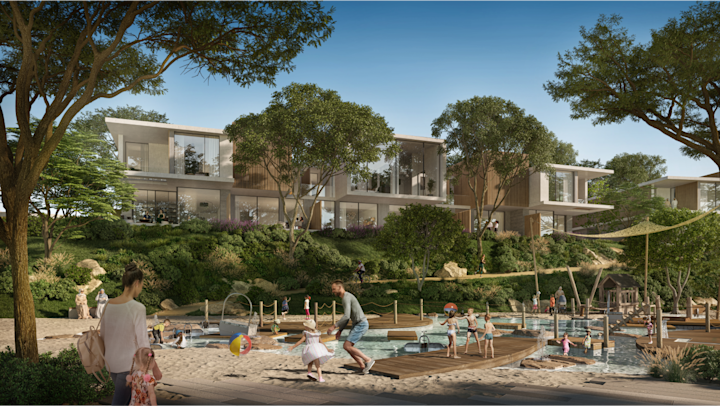 3D view of Expo Valley water play