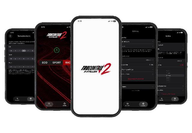 Image of smart phone with various app screens on them