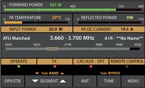AOM-06AT view of LCD display