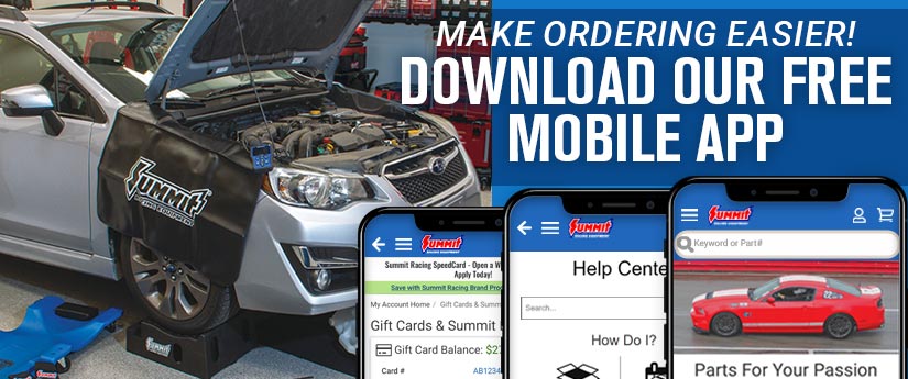 Summit Racing App Summit Racing | Aftermarket Parts & Accessories, Performance Parts, OEM ...