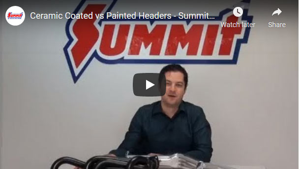 Ceramic Coated vs. Painted Headers