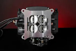 Bottom view of Holley Sniper 2