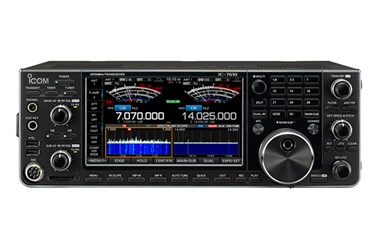 Image of the Icom IC-7610 Transceiver Front Panel