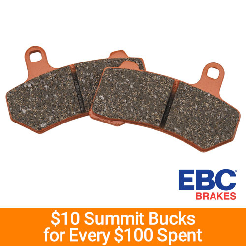 EBC Brakes Motorcycle - Earn $10 Summit Bucks for Every $100 Spent