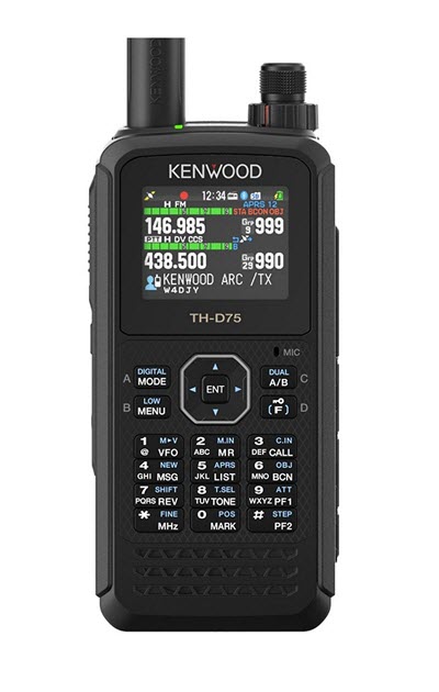 Kenwood TH-D75A Kenwood TH-D75A Tri-Band 144/220/430 MHz D-Star