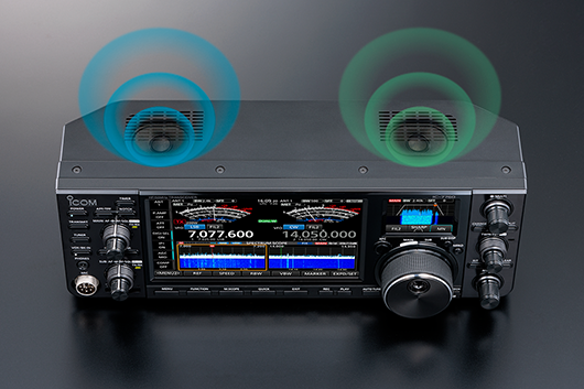 IC-7760 Dual Speakers
