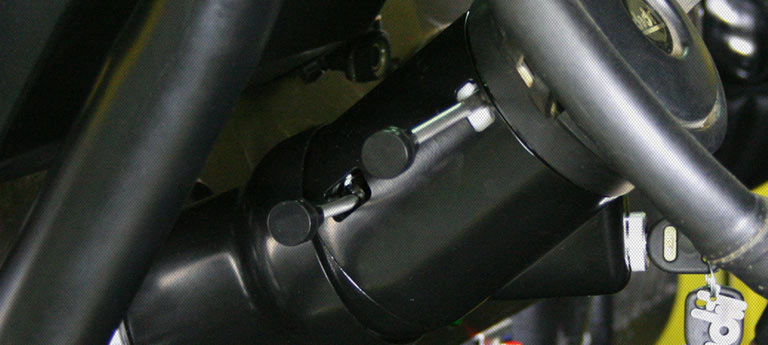 Ididit Steering 1120300010 30 Paintable Steel Tilt Floor Shift Steering Column 
