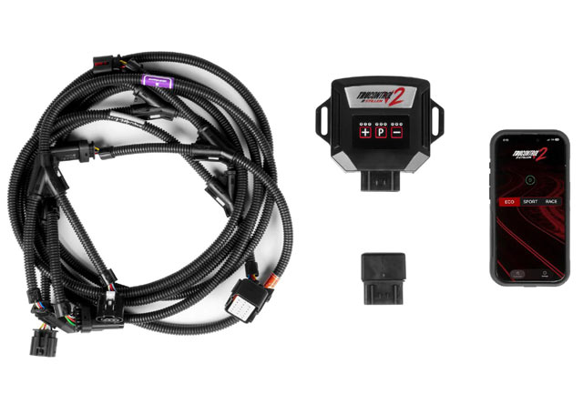 TruControl V2 installs inline with the factory wiring harness