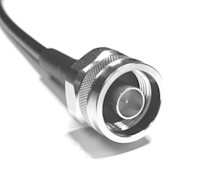 Image showing the Type-N male coax cable end