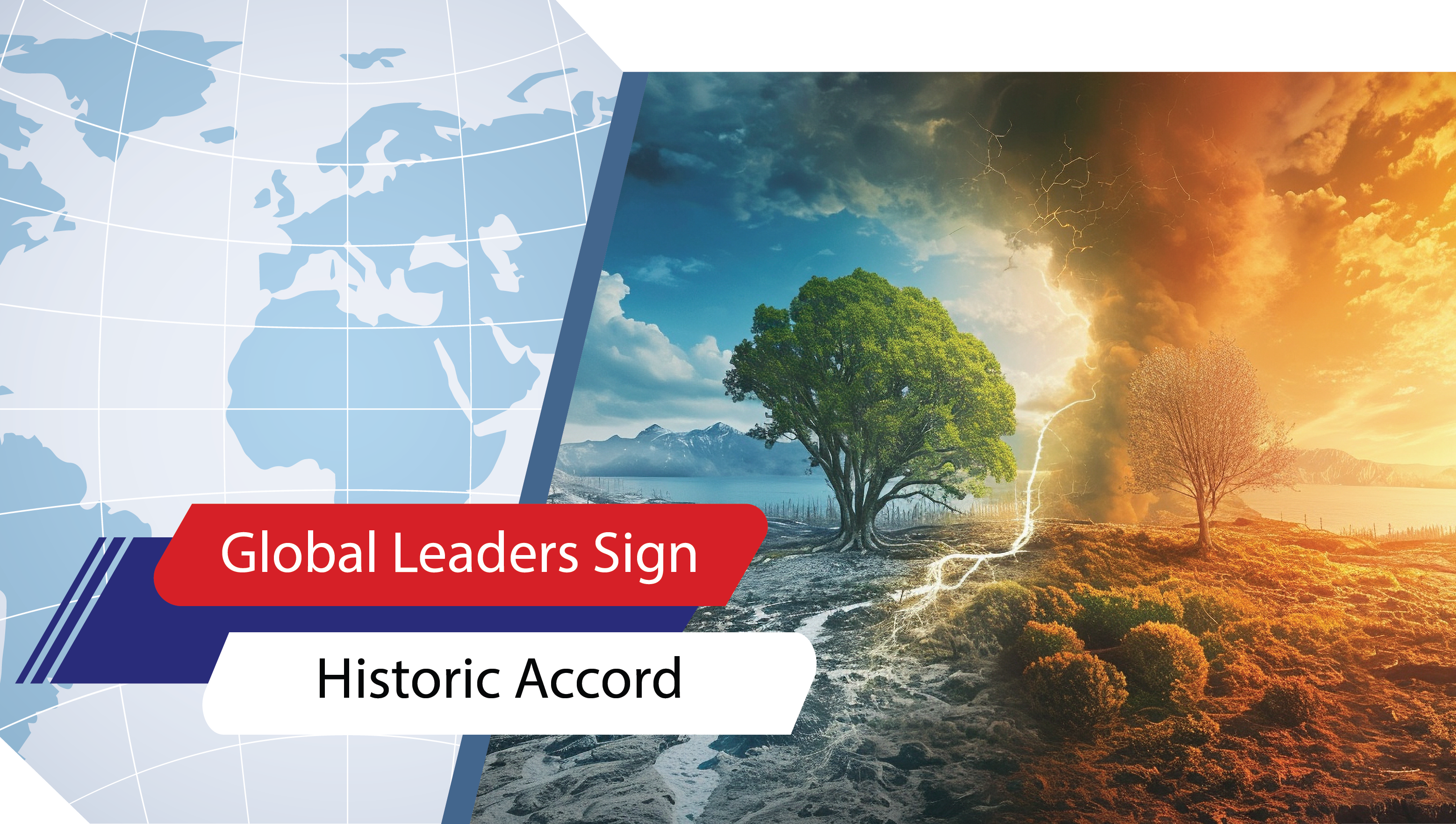 Lesson 1: Global Leaders Sign Historic Accord 												 												
