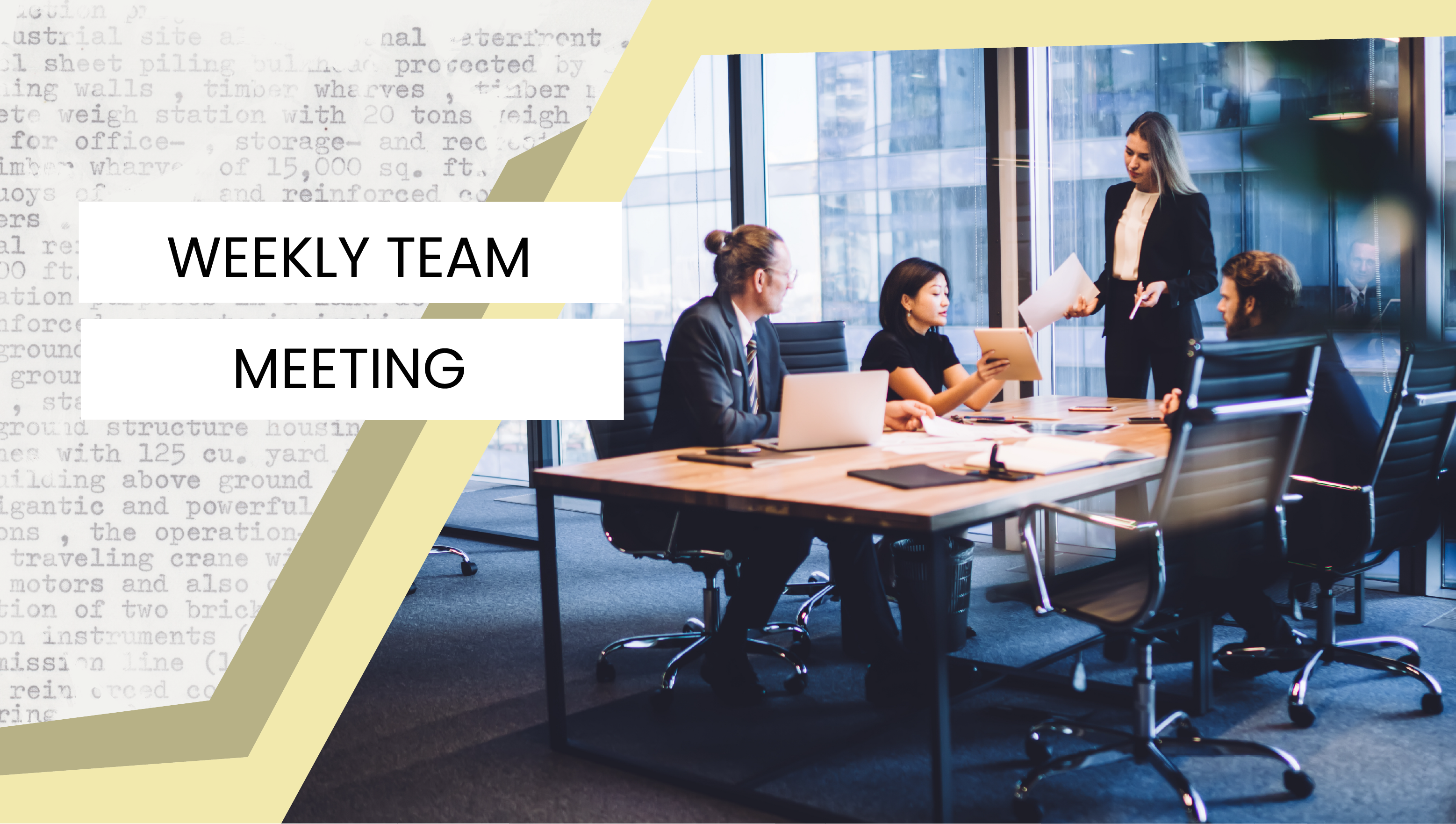 Lesson 17: Weekly Team Meeting