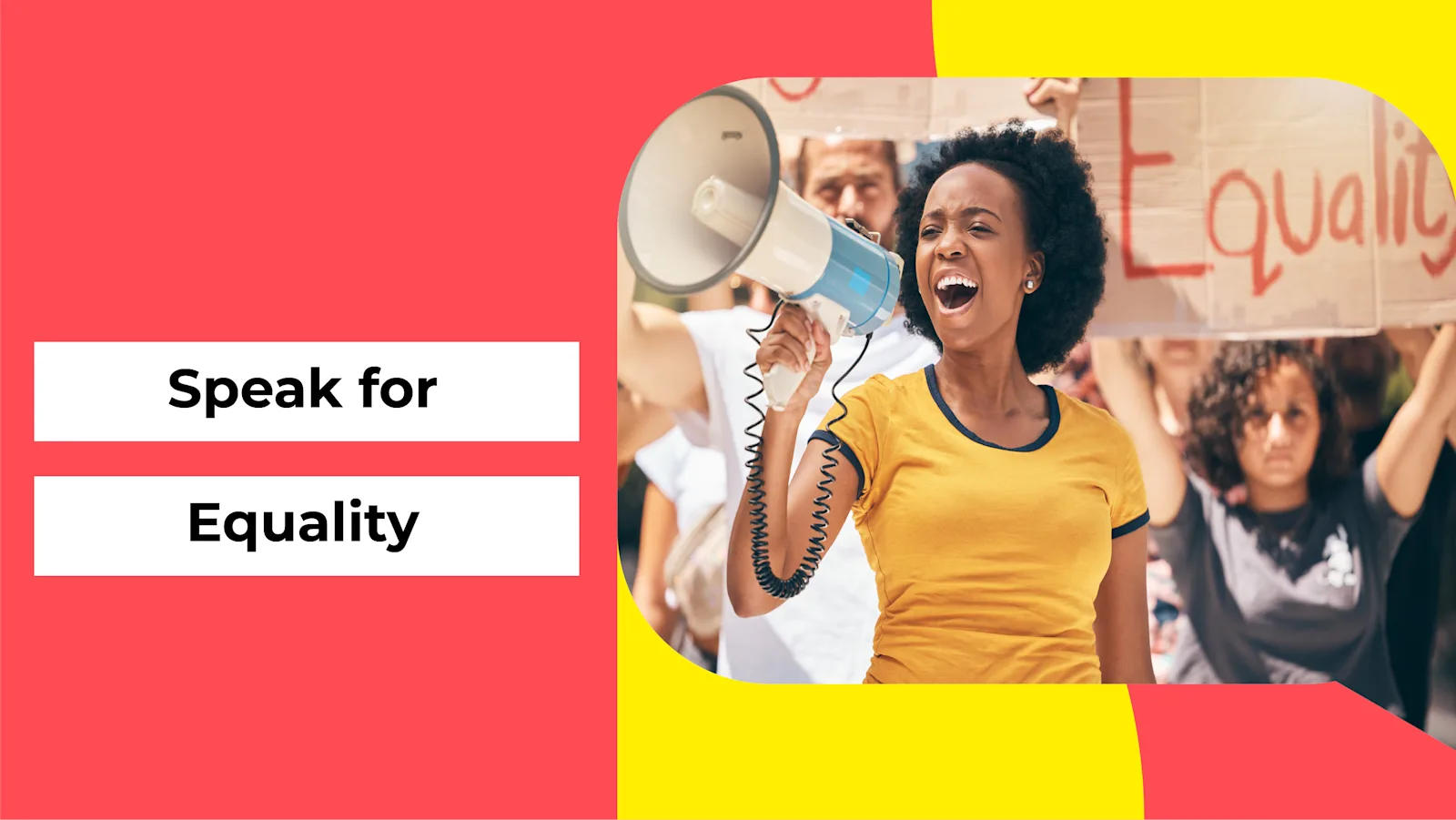 Speak for Equality