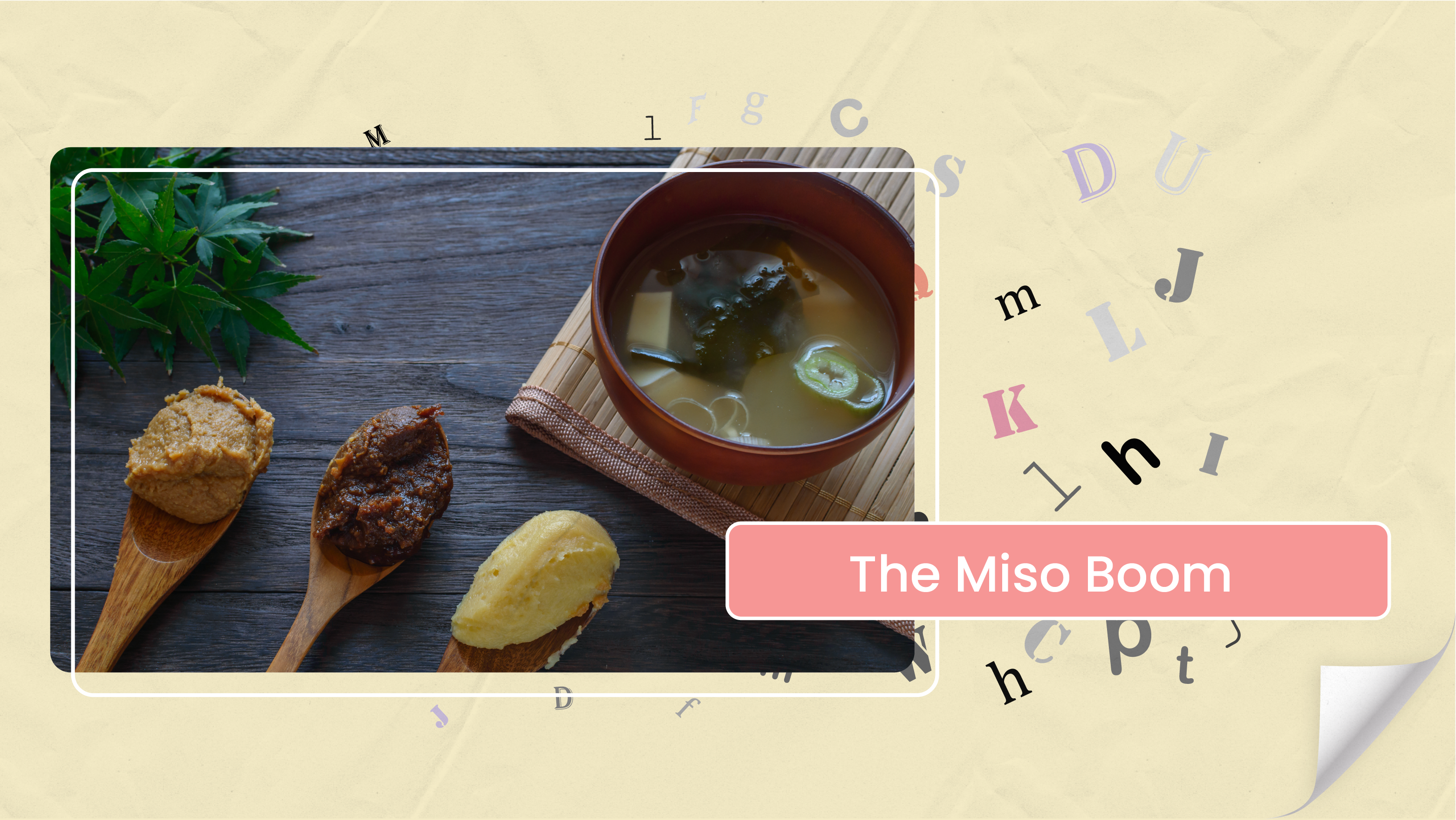 [E] The Miso Boom