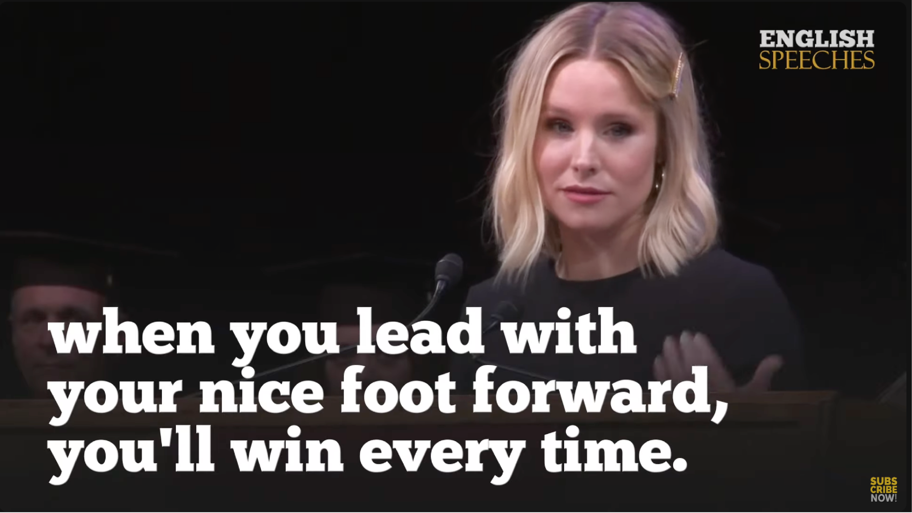 [B] KRISTEN BELL: Build Your Tribe [PRACTICE] 