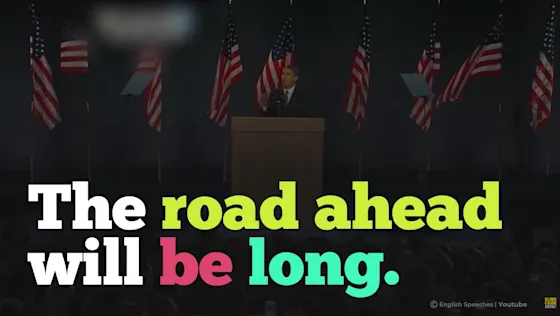 [C+] BARACK OBAMA: Yes We Can [PRACTICE]
