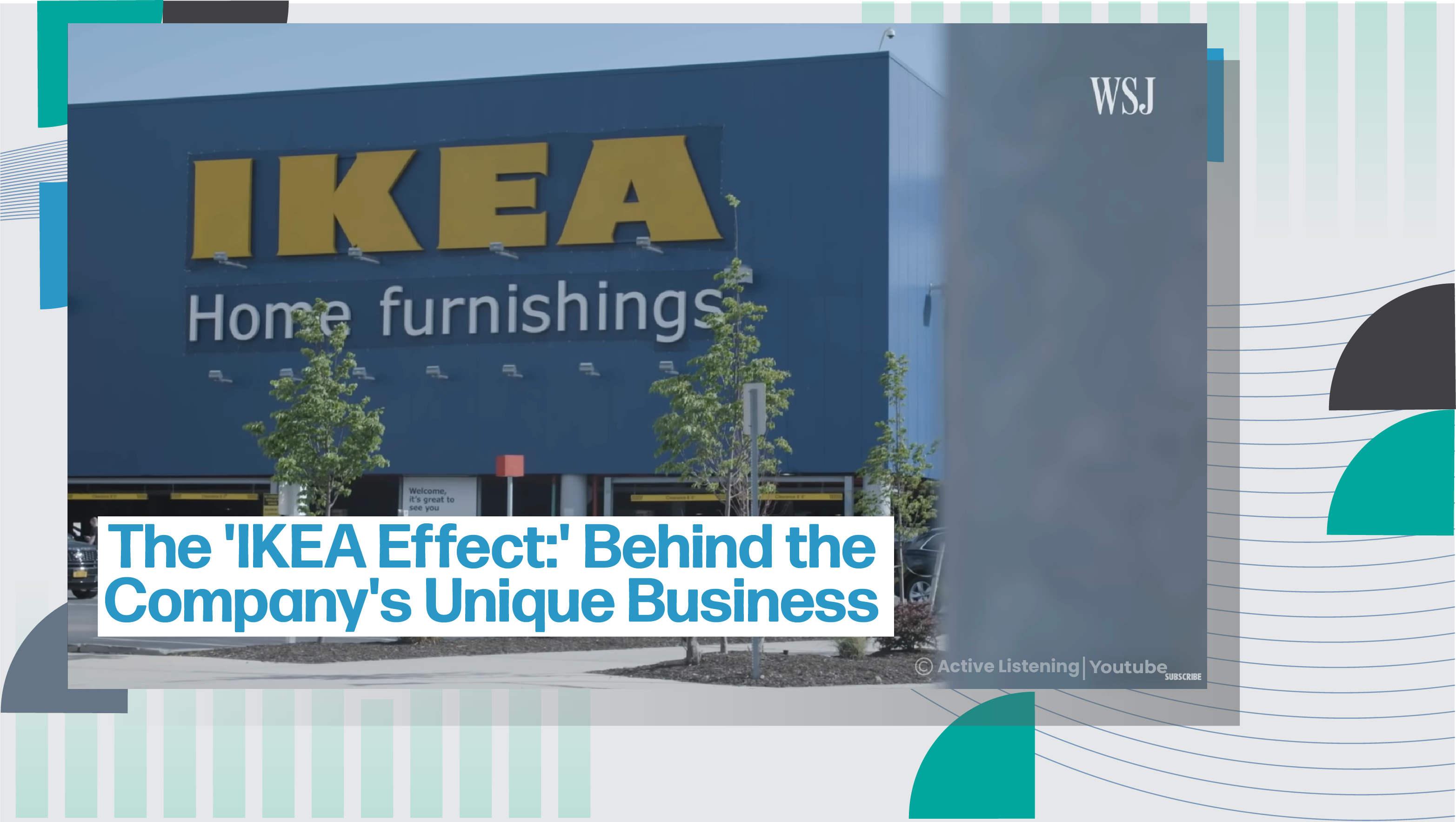 [B] WSJ: The 'IKEA Effect:' Behind the Company's Unique Business Model