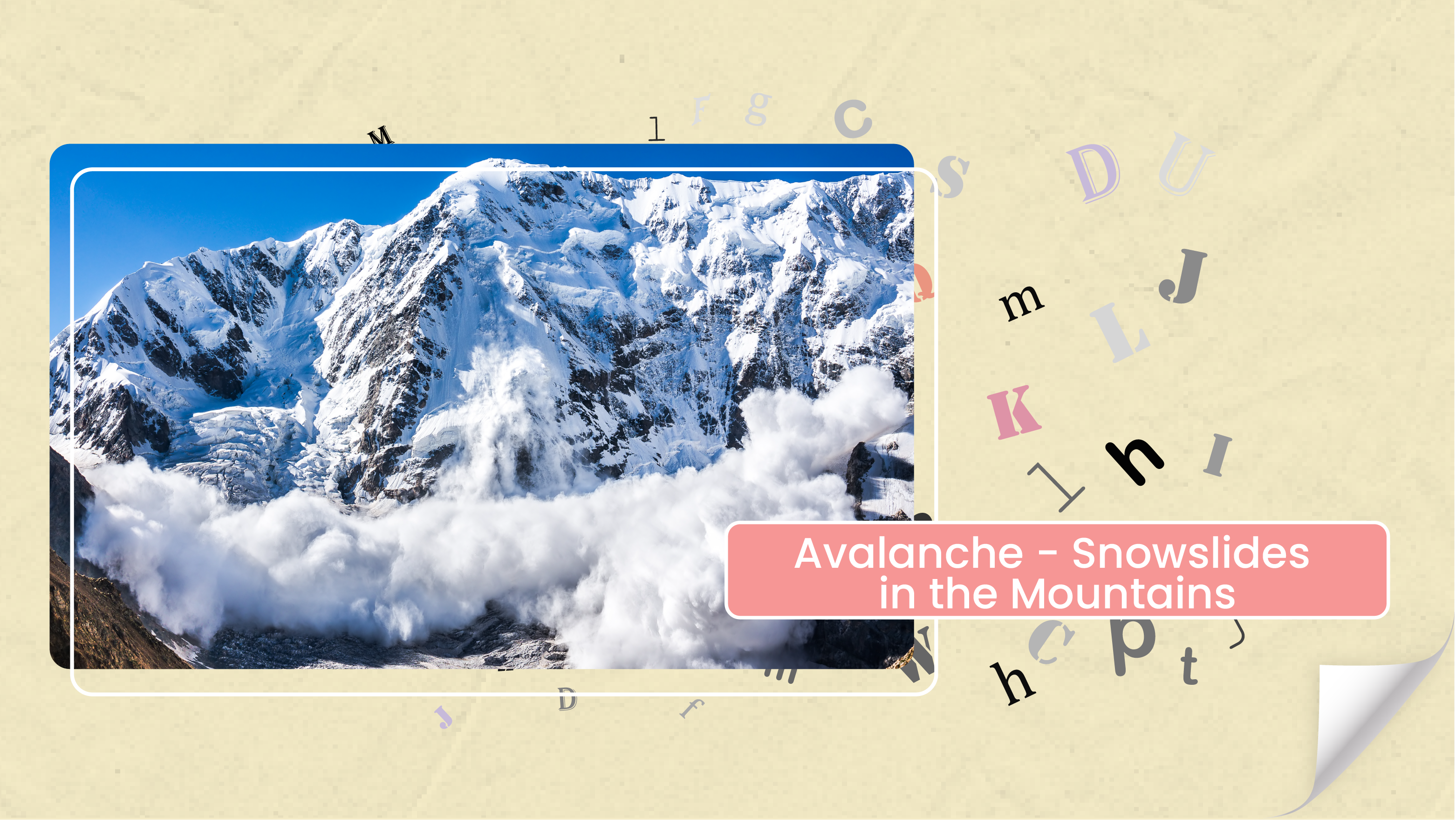 [C] Avalanche - Snowslides in the Mountains 