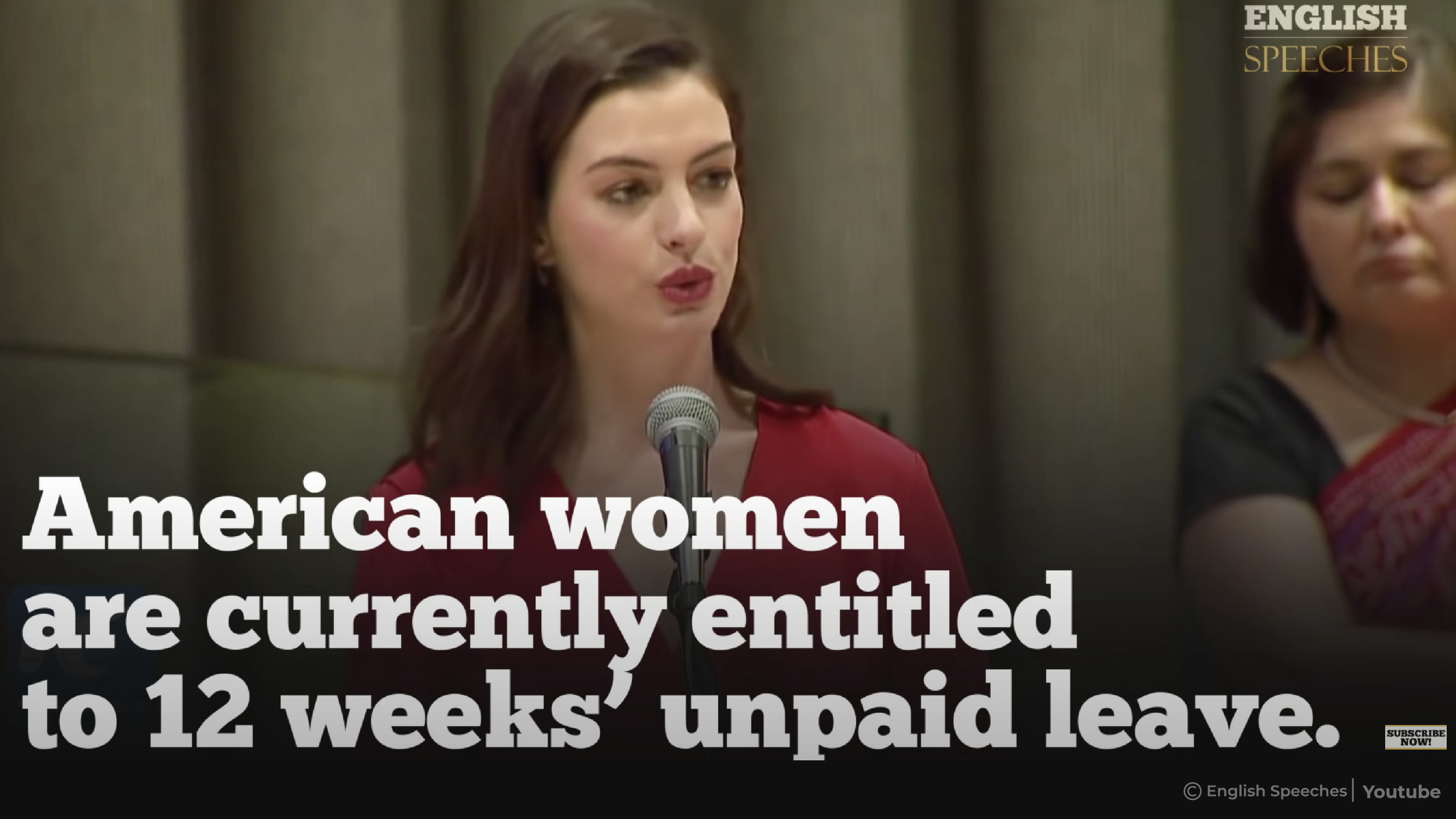 [A+] ANNE HATHAWAY: Paid Family Leave [FULL]