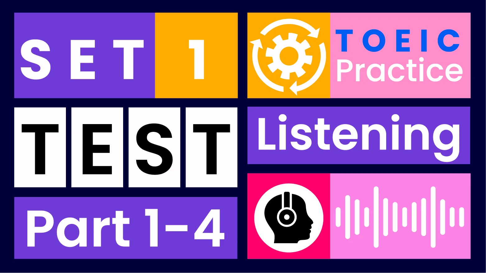 TOEIC Practice Test SET 1 - Parts 1-4 Listening