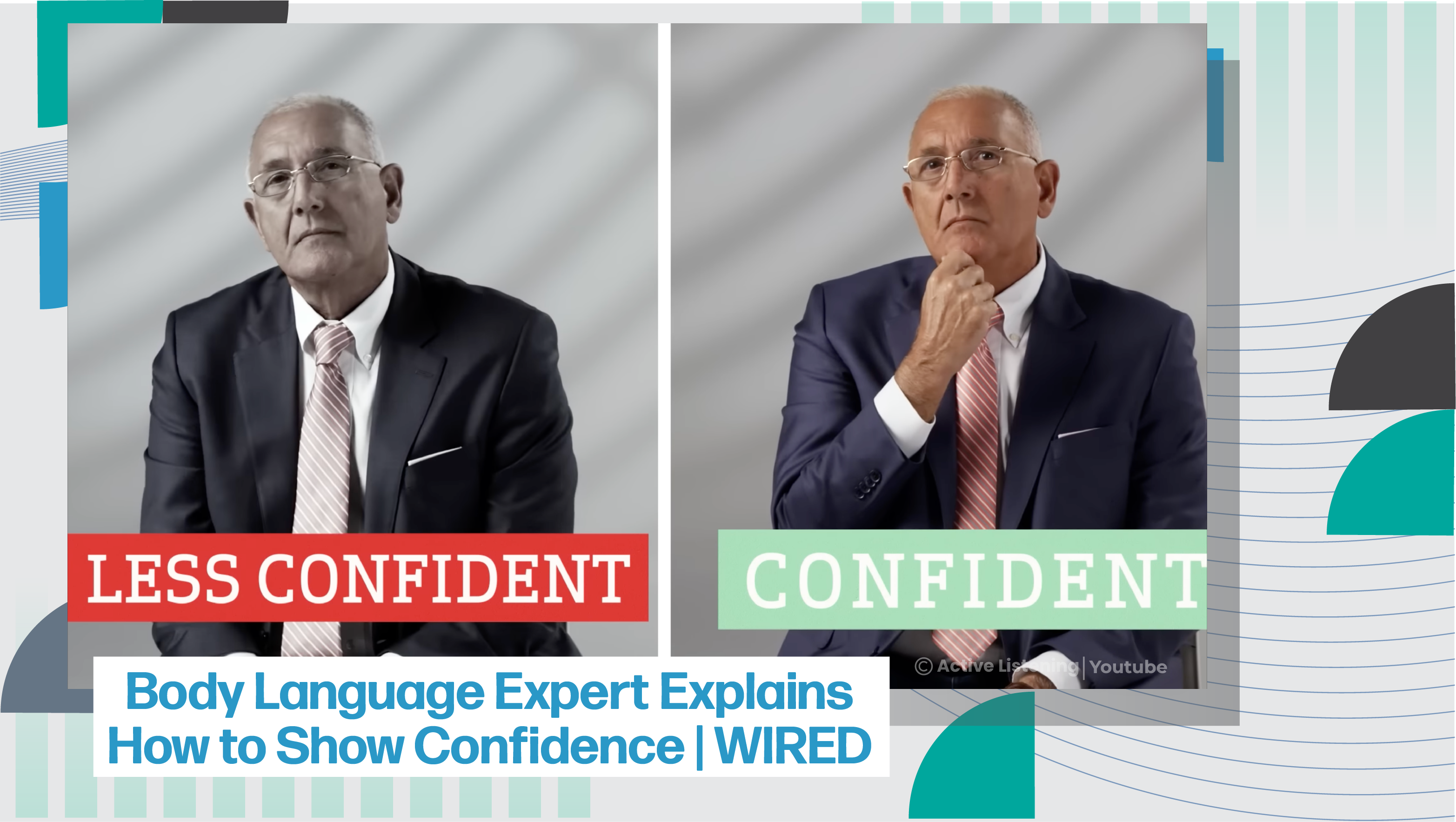 [A] Body Language Expert Explains How to Show Confidence