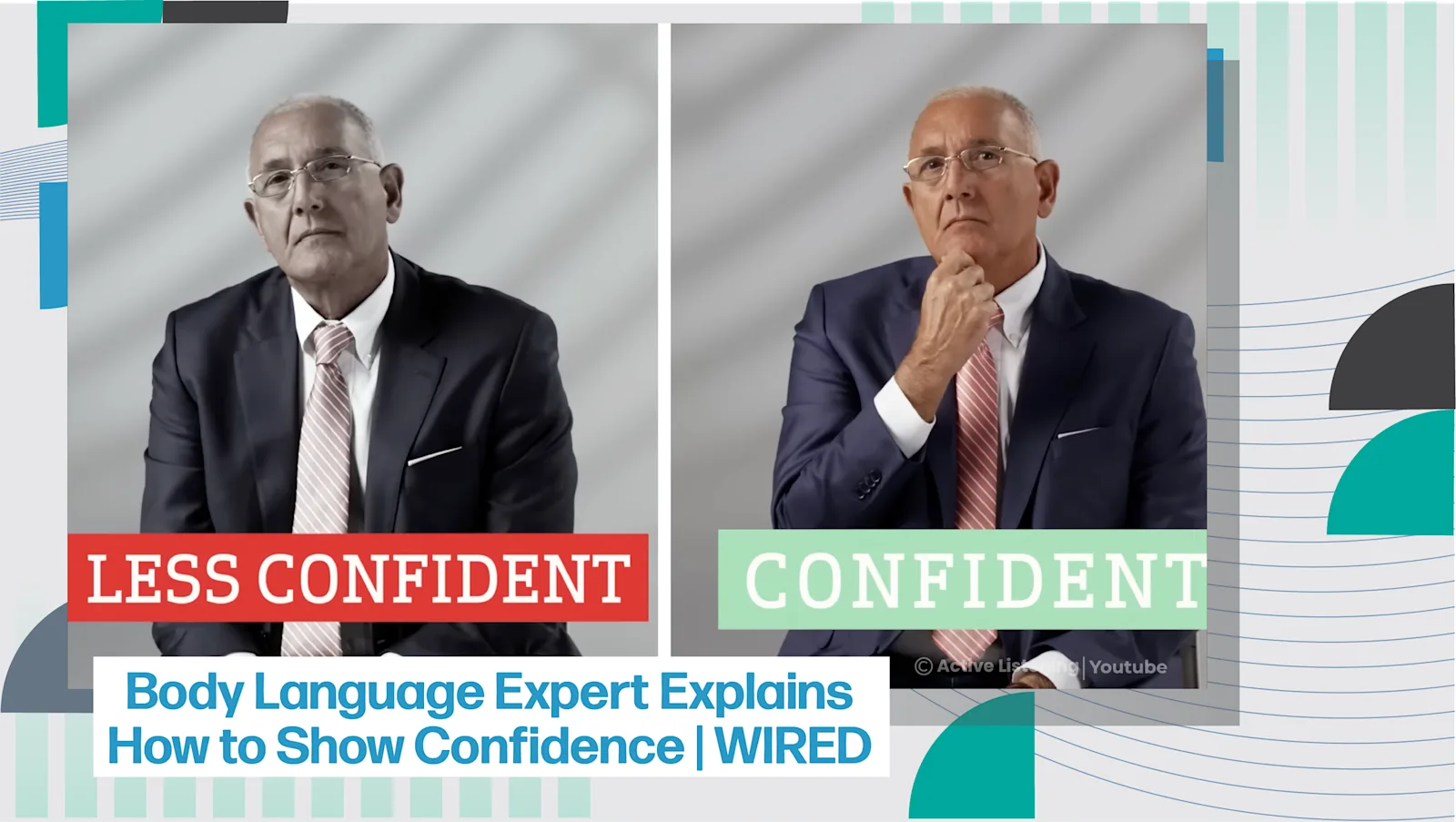 [A] Body Language Expert Explains How to Show Confidence