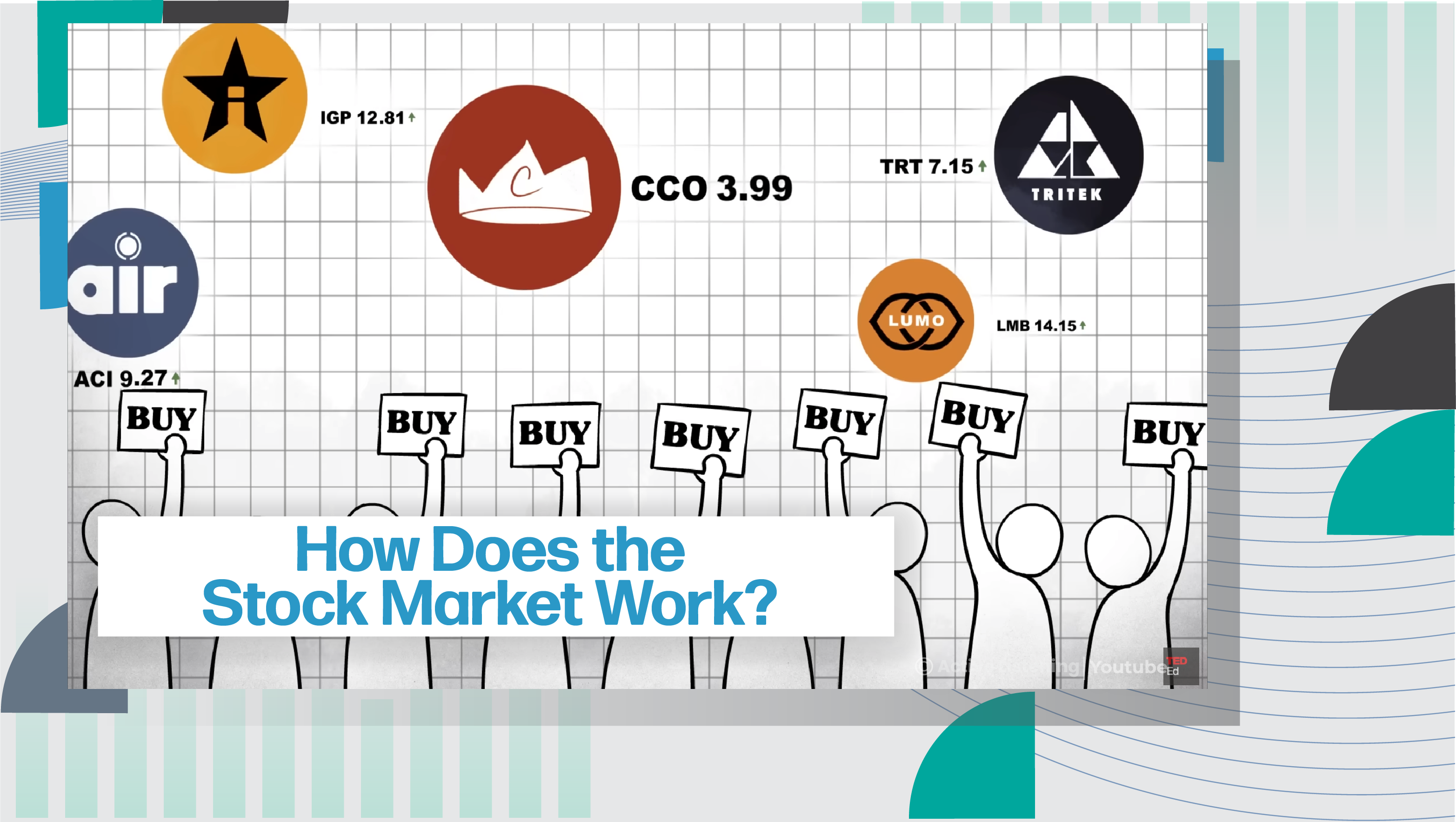 [B] TED-Ed: How Does the Stock Market Work? | タビスタ