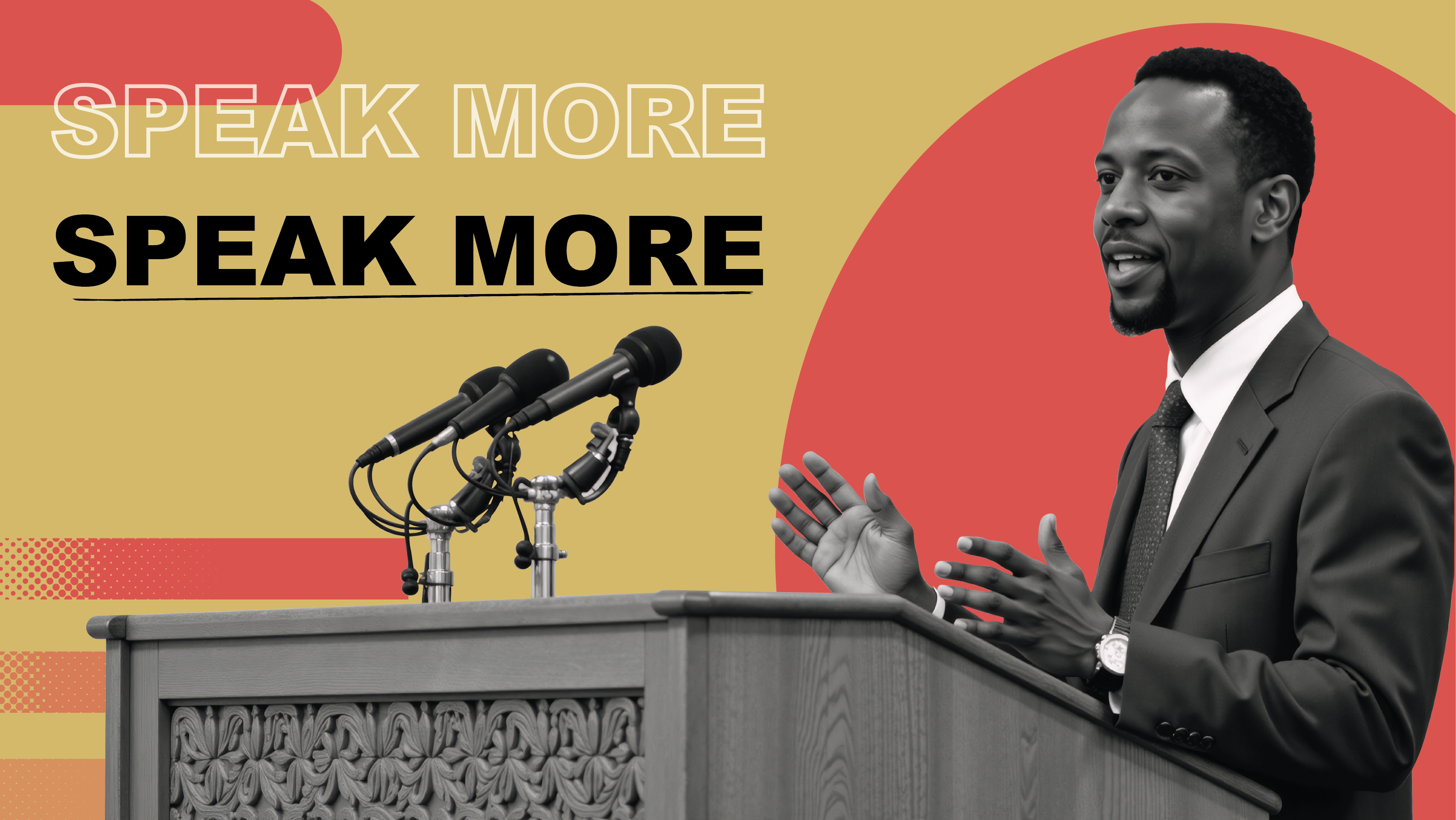 Speak More Banner