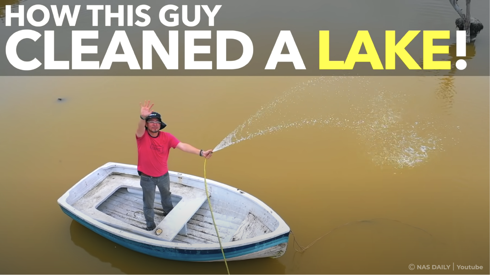 [C] How This Guy Cleaned a Lake! [PRACTICE]