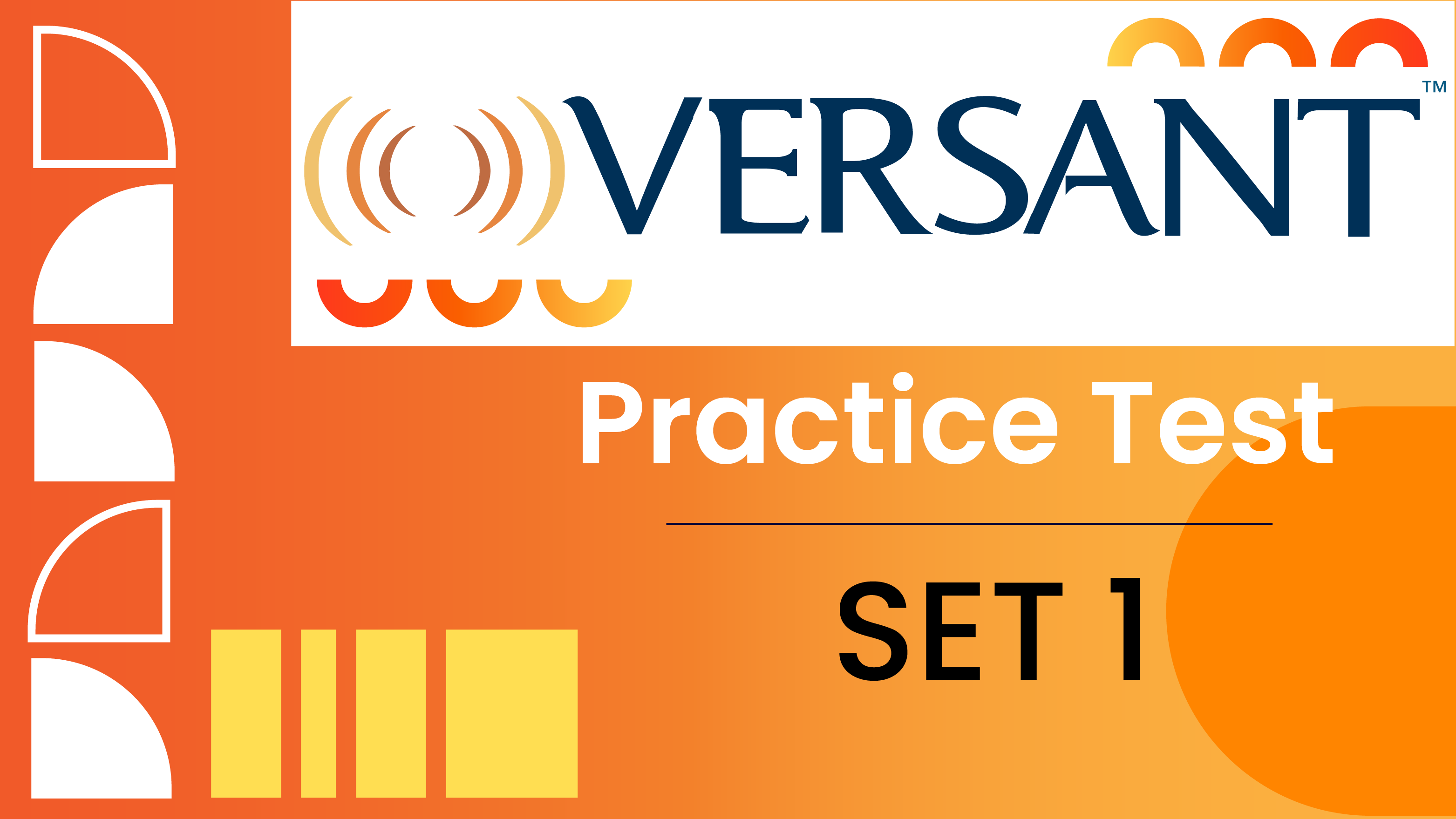 VERSANT Practice Test - Set 1