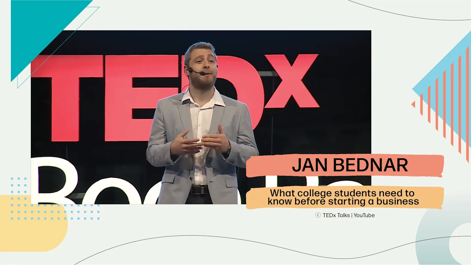 [B] Jan Bednar | What college students need to know before starting a business[ FULL ]