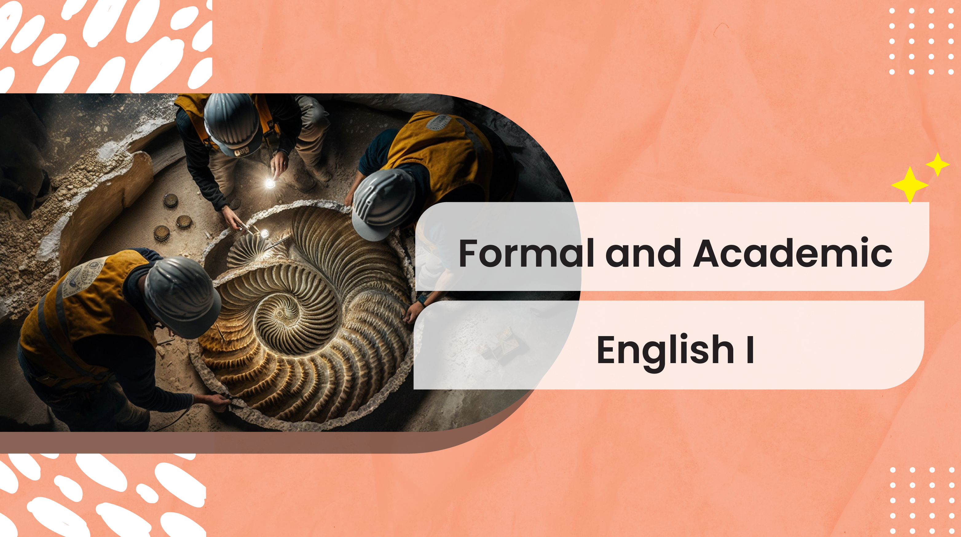 [B-A]  Formal and Academic English I