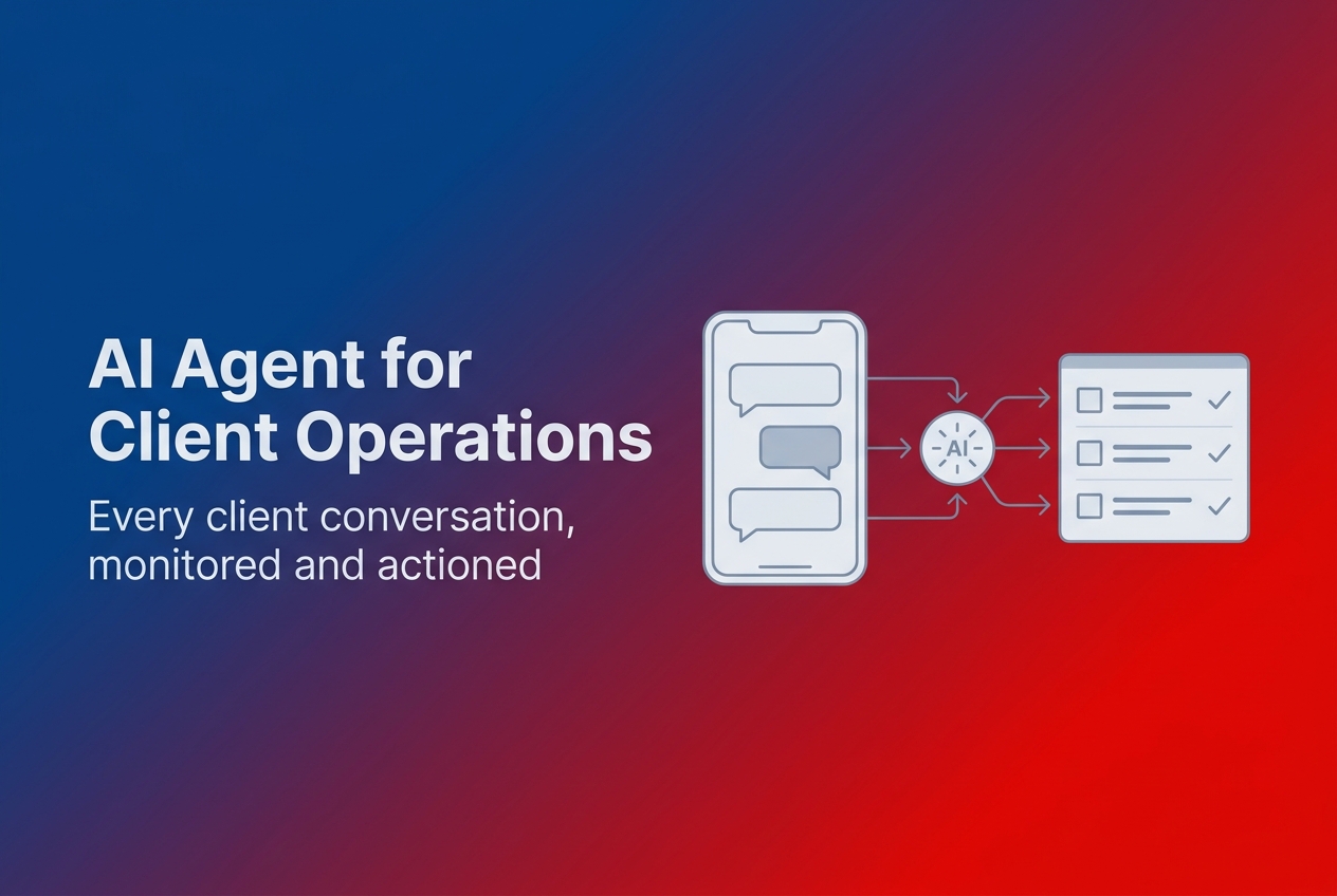 The AI Agent That Runs Our Own Client Operations on WhatsApp