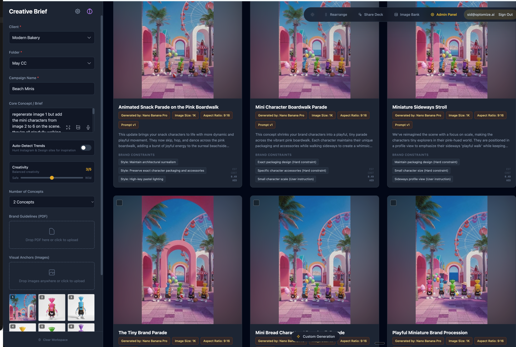 Modern Bakery Campaign Concepts