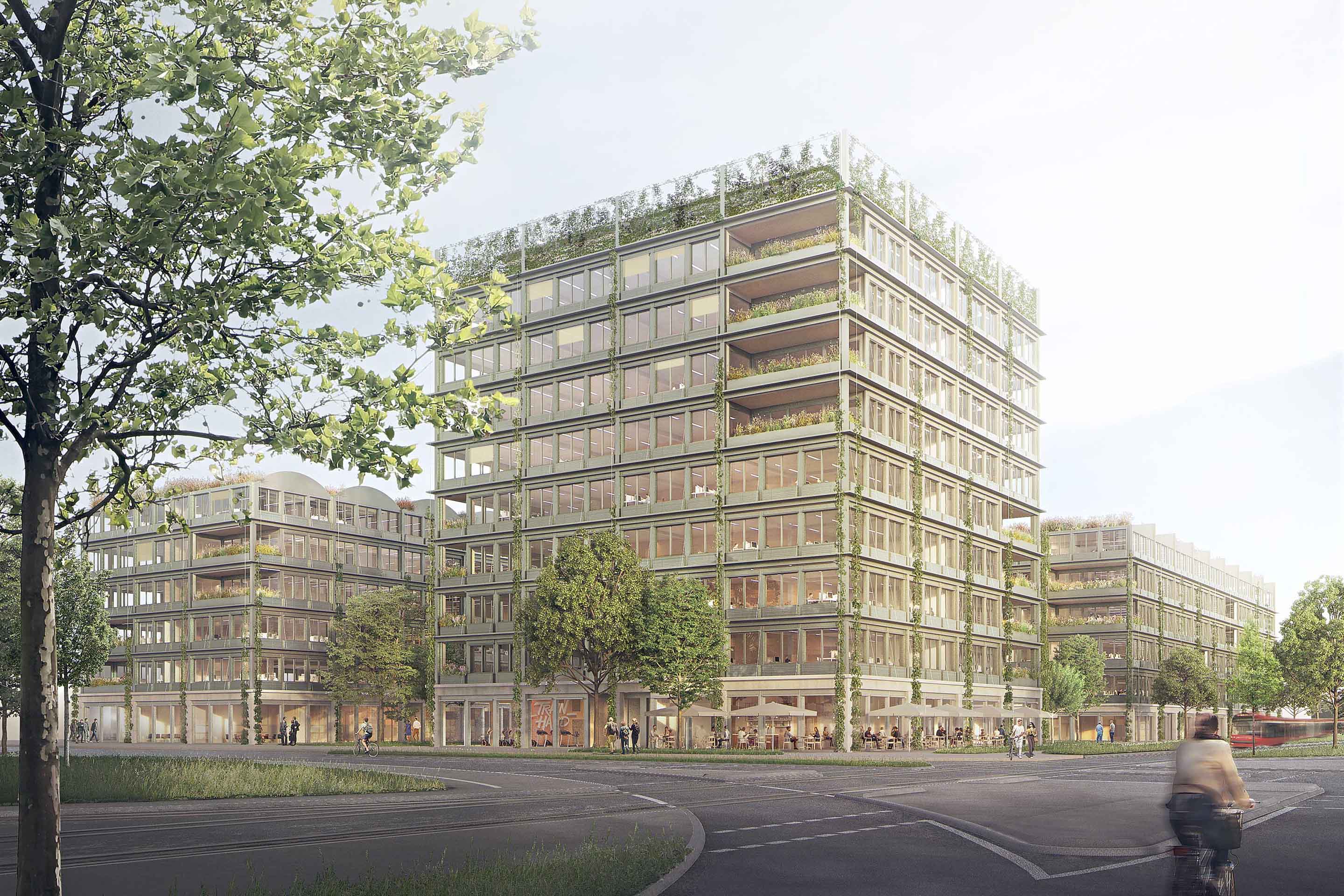 Foto: Gewinner Architektenwettbewerb Haidpark Freiburg Visualisierung