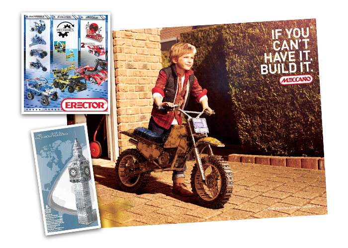 Meccano: a Future Building from the Past