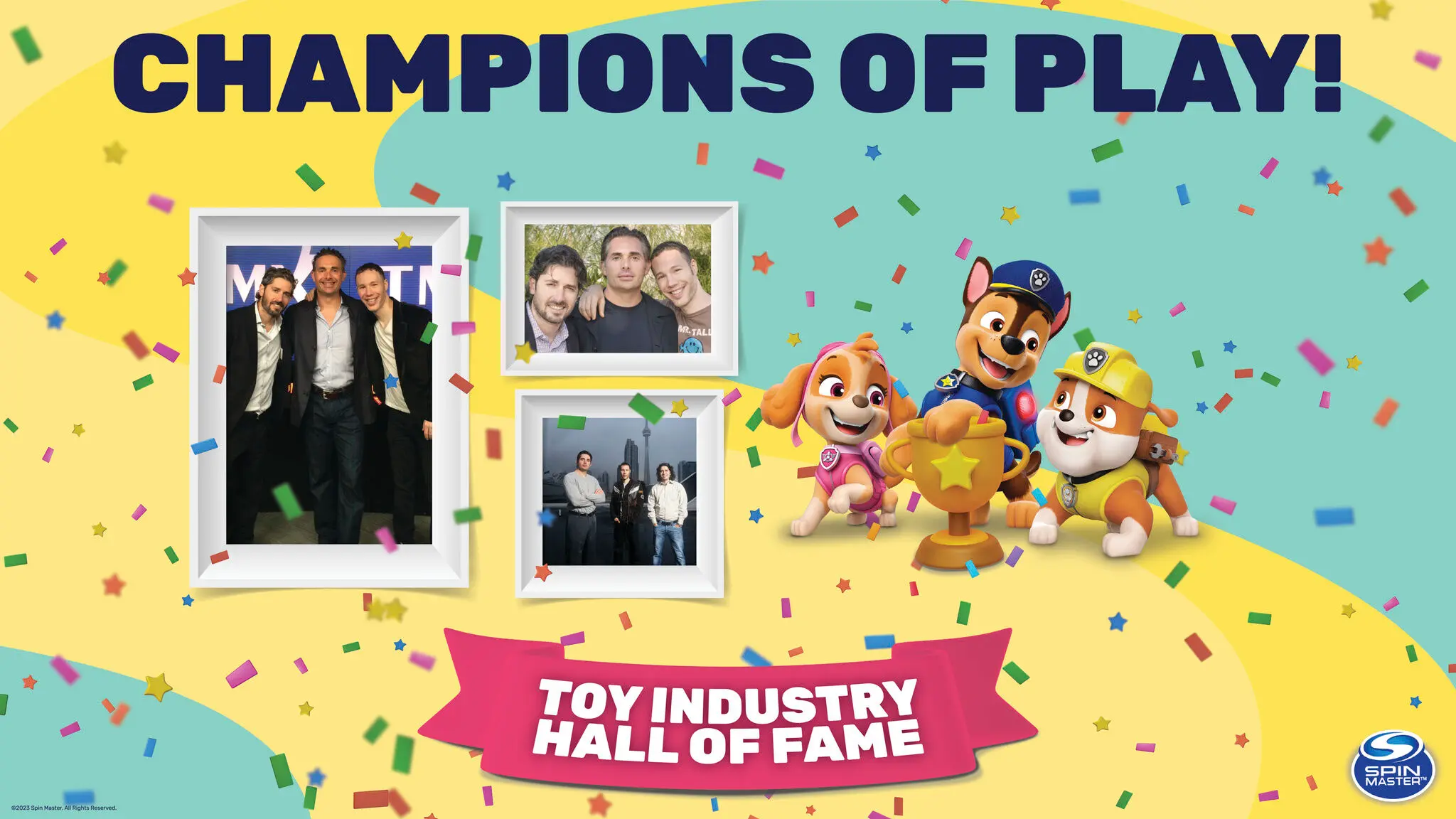 Spin Master’s Founders Inducted into the Toy Hall of Fame