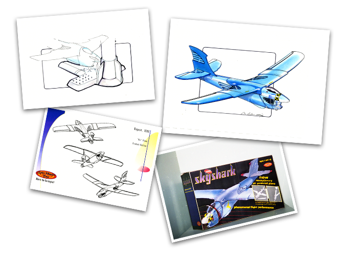 Development of Sky Shark