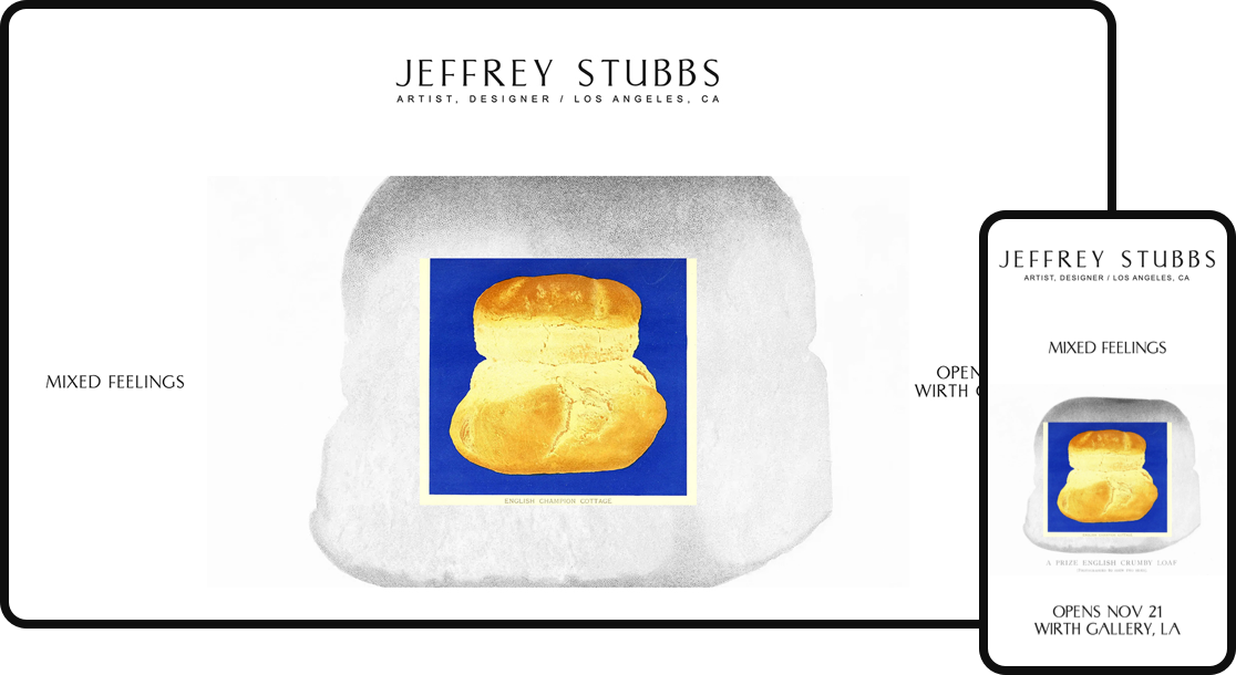 Jeffrey website template