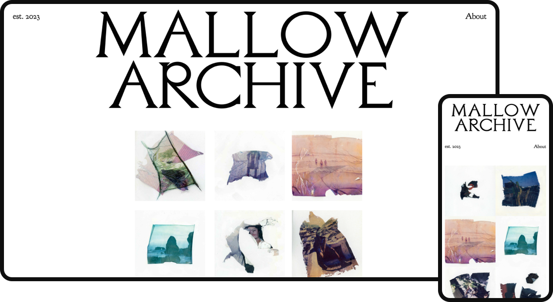 Mallow website template