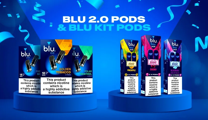 What are vape pods? | Vape pens, vape flavours and spares | blu