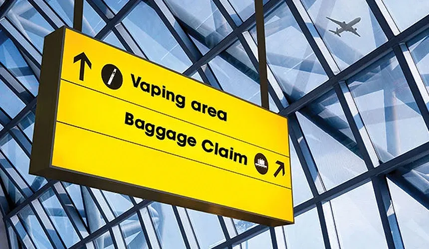 vape allowed in flight Can you take e-cigarettes on a plane?