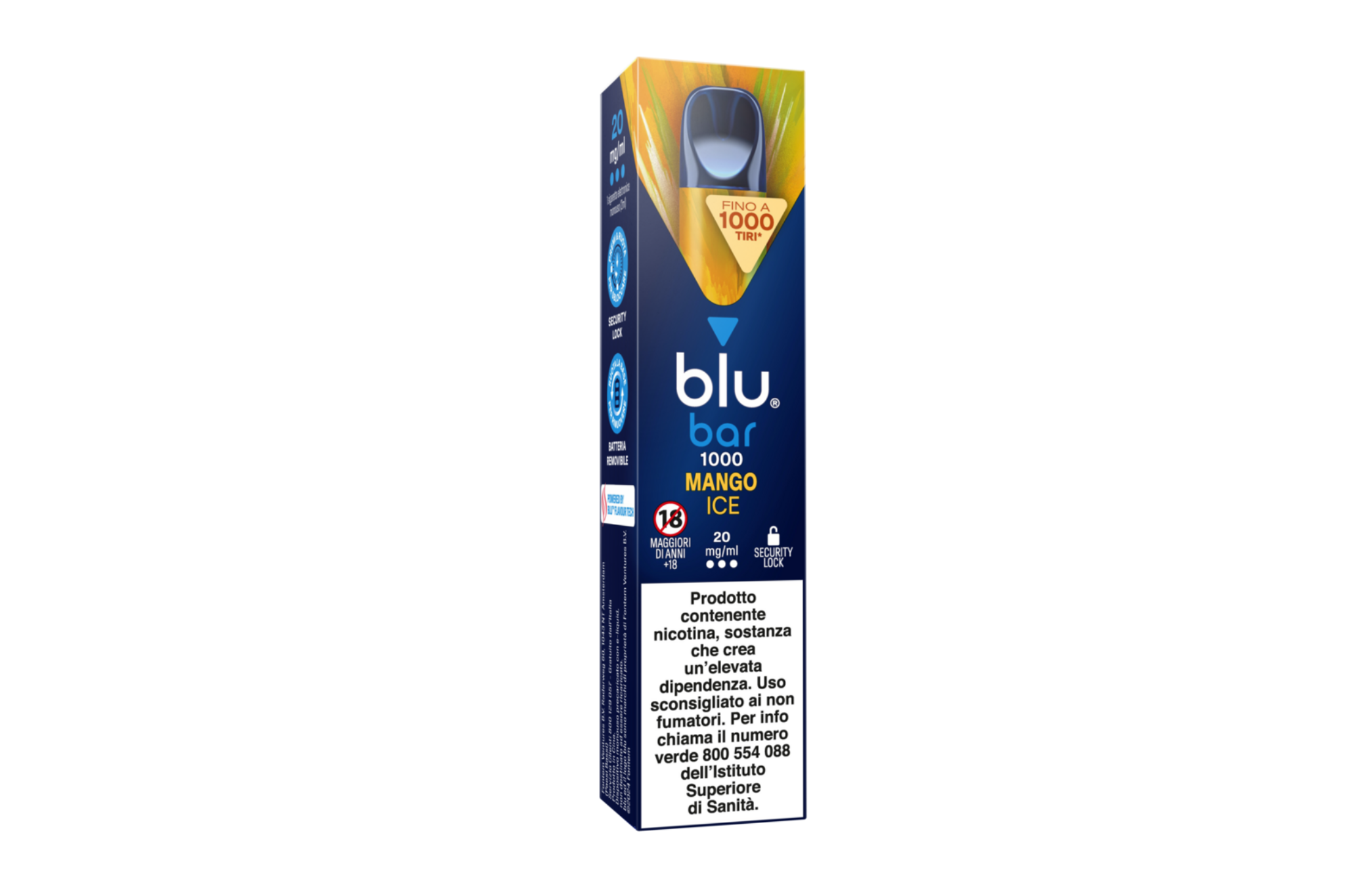 blu bar 1000 tiri: sigaretta elettronica usa e getta | blu IT