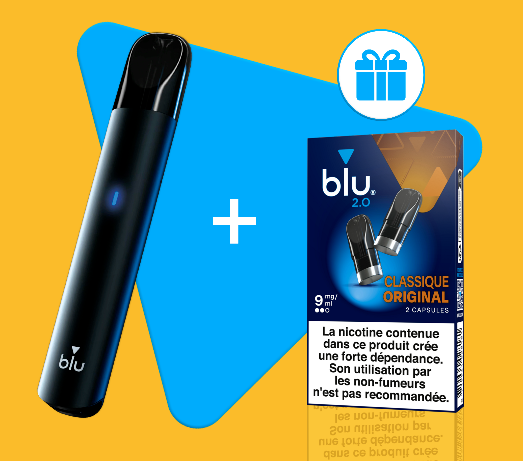 elfbar nachfüll pod läuft aus Puff rechargeable Blu Bar Kit main image 1