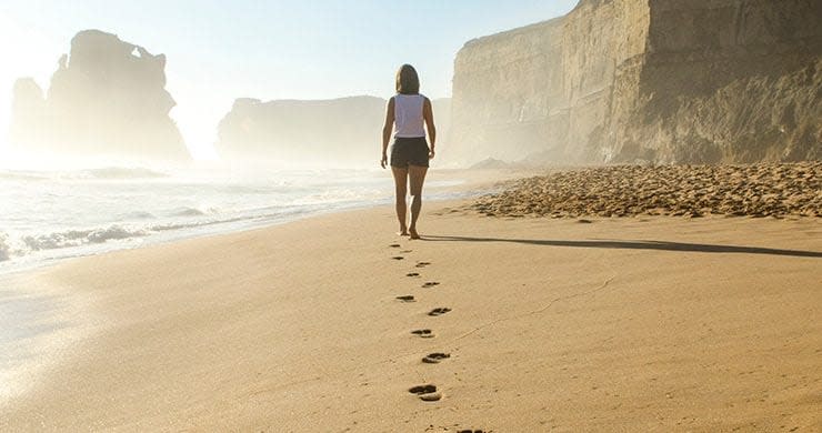 Beach walk