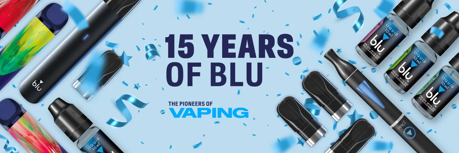 Pioneers of Vaping blu at 15